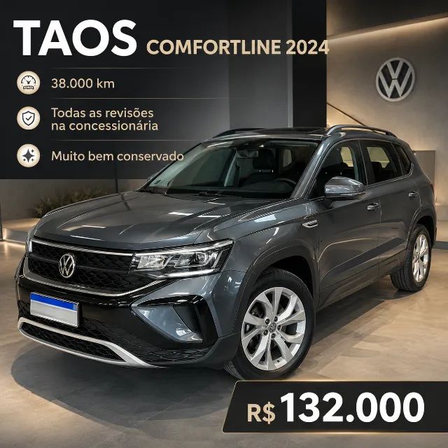 Volkswagen Taos TAOS Comfortline 1.4 250 TSI Flex Aut. 2023