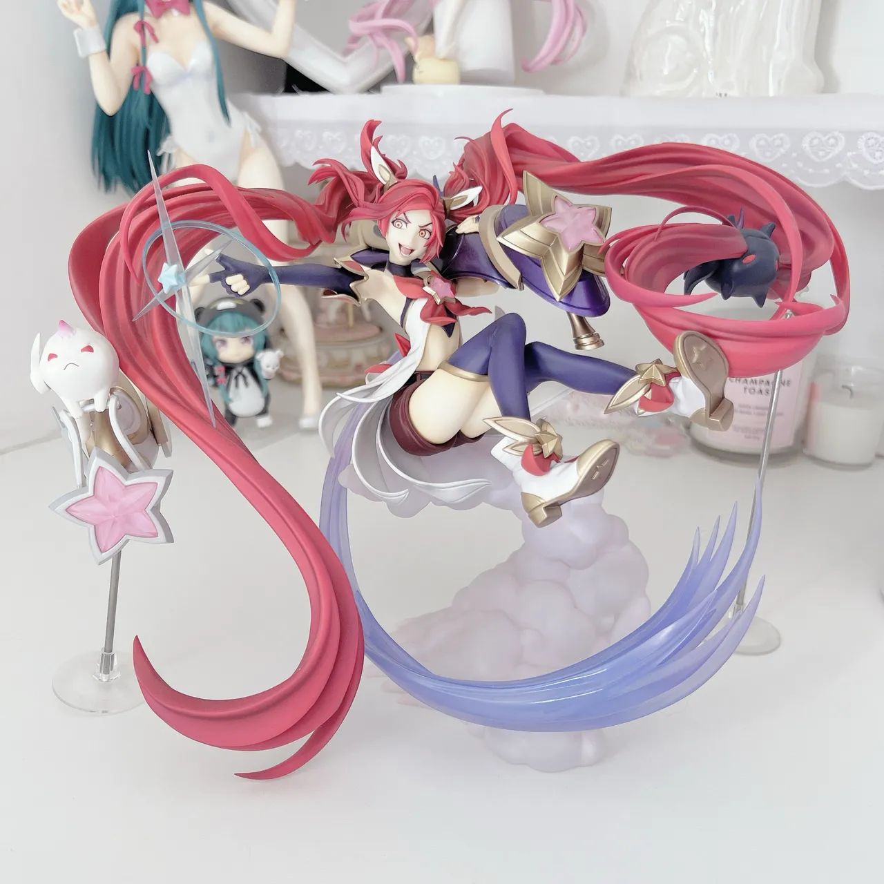 LOL2026 GeminiFourth ランダムトレカ シクレGASHA TROCA League of Legends - Jinx - 1/7 - Star Guardian (Good Smile