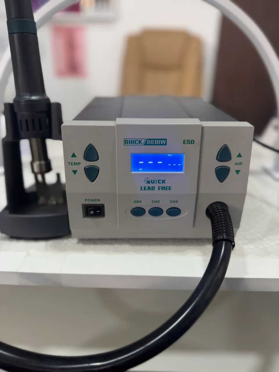 Quick 861DW 110V ou 220V - estação de ar quente