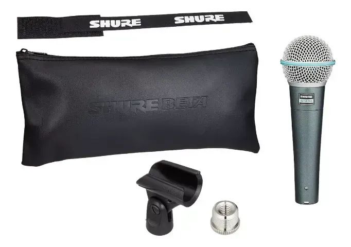 Microfone Bastão Beta 58a Shure - Foto 2