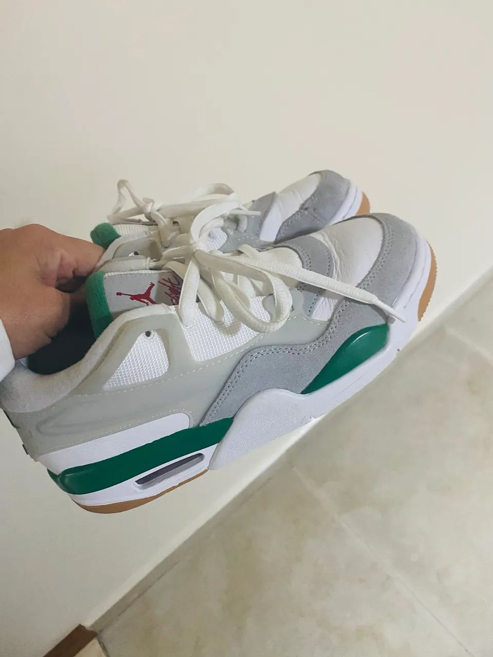 Tênis Air Jordan 4 RM Pine Green - Foto 2