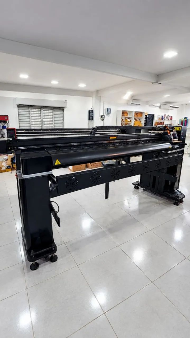 PLOTTER DE IMPRESSÃO AMPLA RIO 8100S 1,8M SOLVENTE - Foto 2