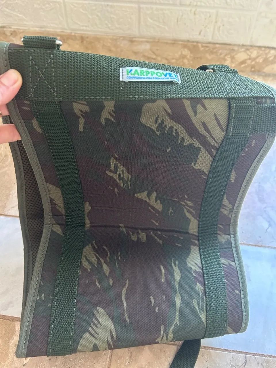 Suporte Peitoral Camuflado Cães Deficiente  - Foto 3