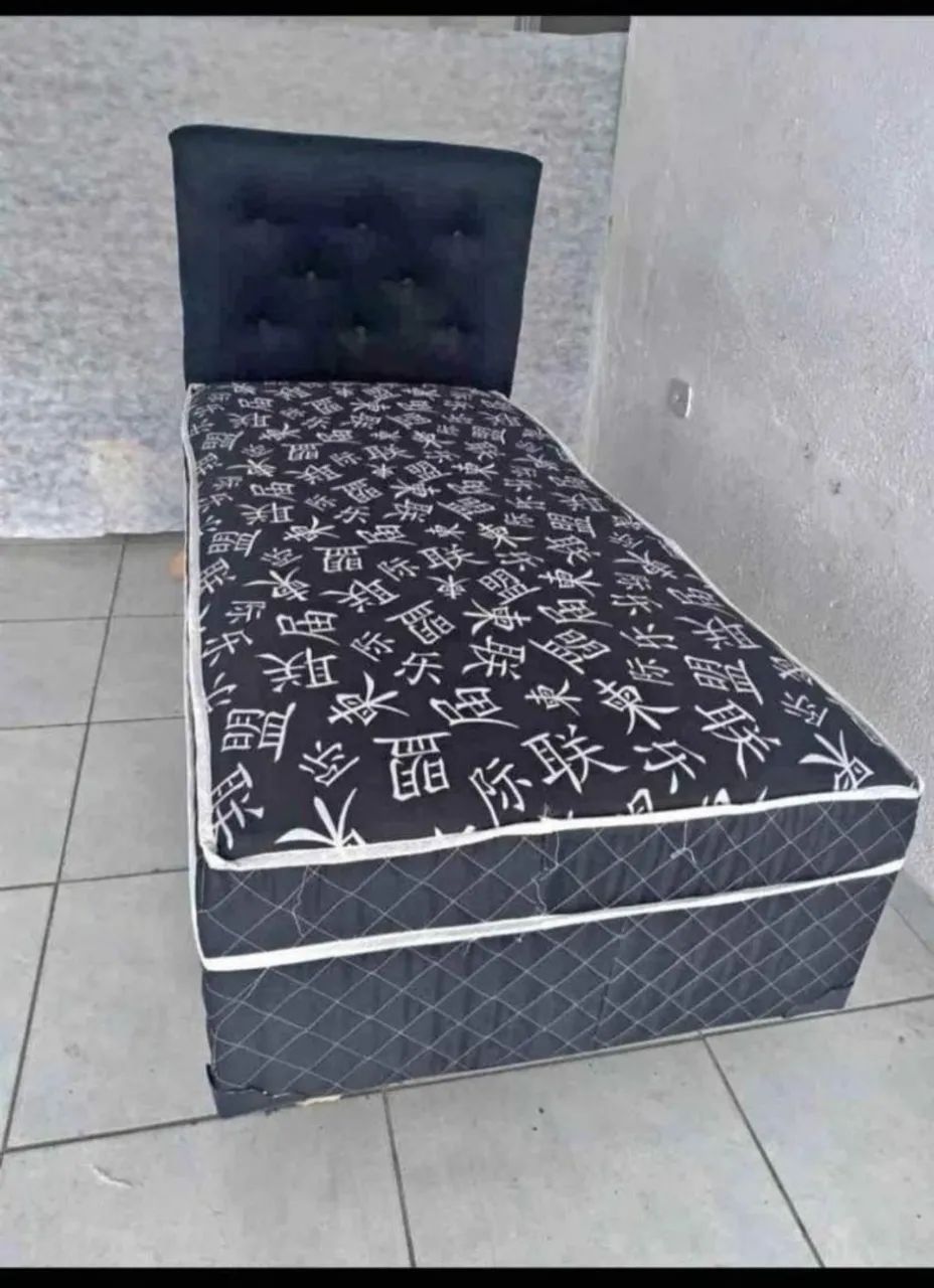 Cama box conjugada solteiro