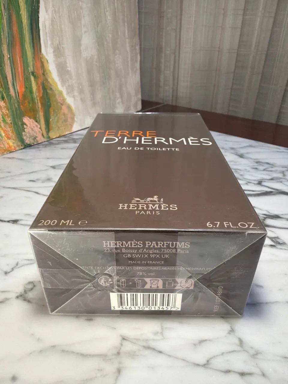 (200ML) Perfume Terre D'Hermes EDT Lacrado - Foto 3