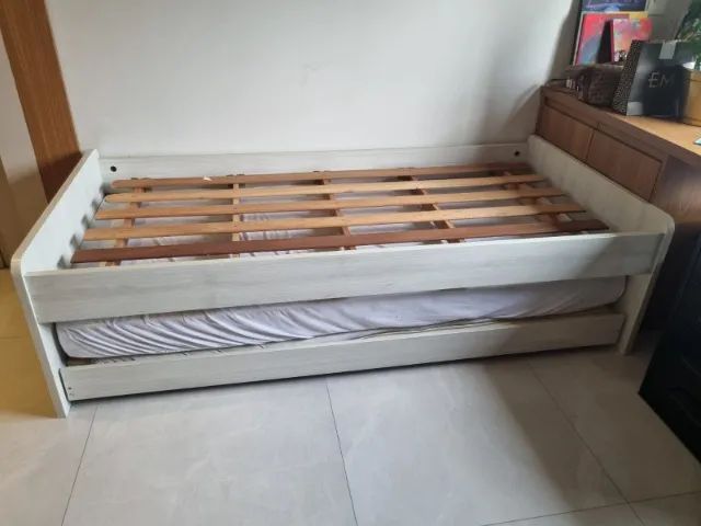 Cama de solteiro com cama auxiliar - Foto 2