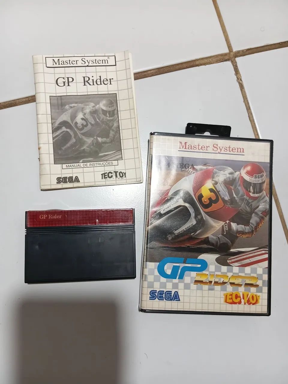 Jogo Master System GP Rider