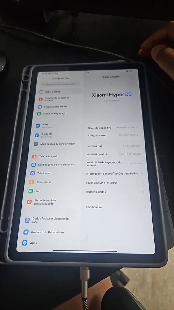 Redmi Pad em excelente estado