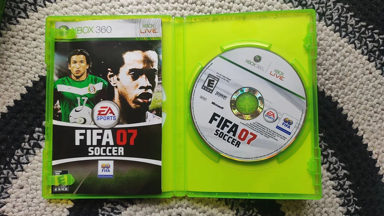 Fifa 07 Xbox 360 na Caixa Original Importado - Foto 4