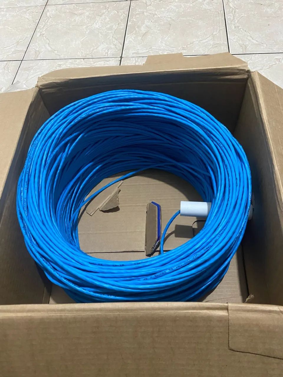Cabo de rede cat 5e 210 metros - Foto 2