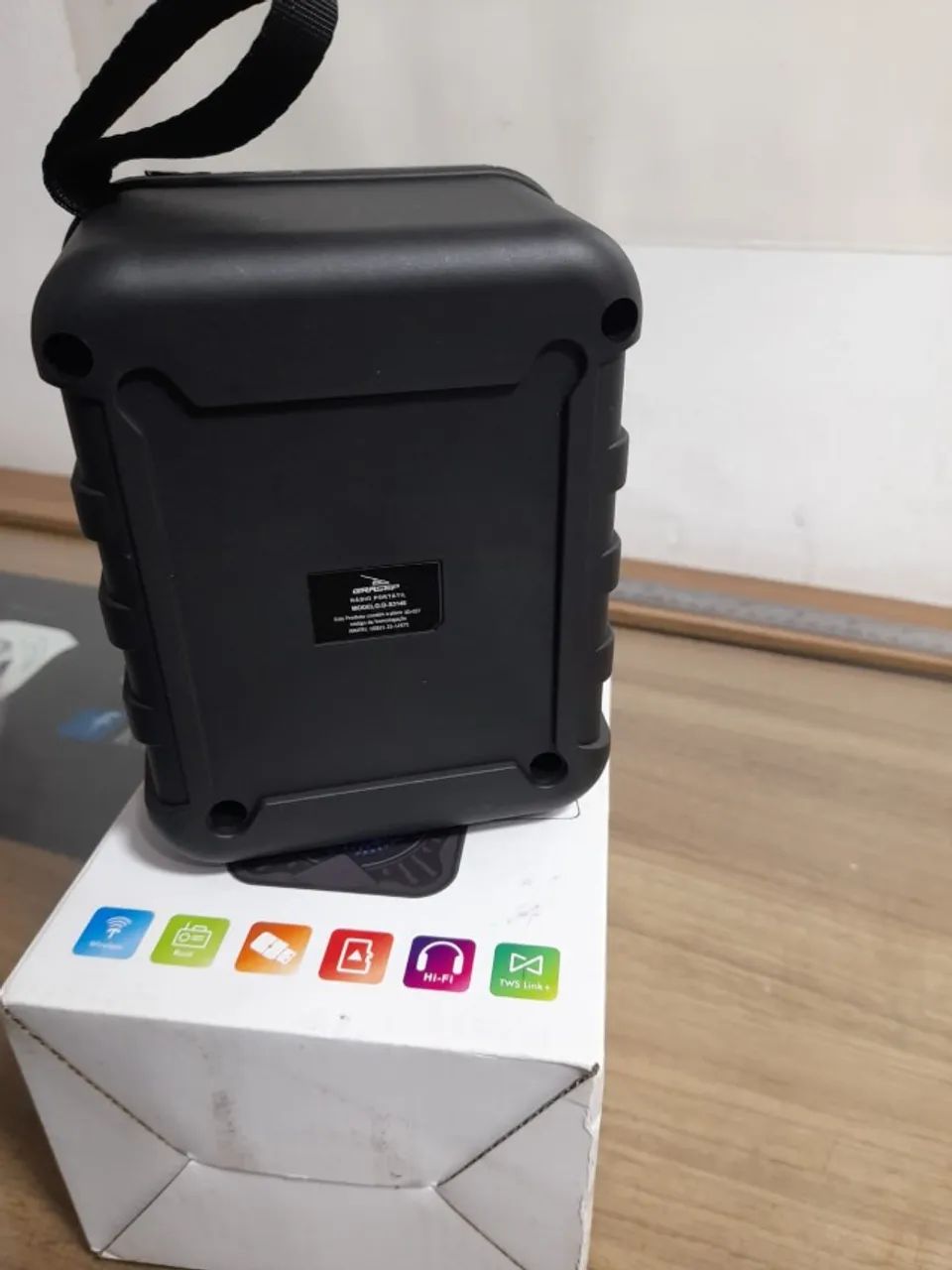 Caixa de som Grasep Bluetooth modelo D-S3146 - Foto 4