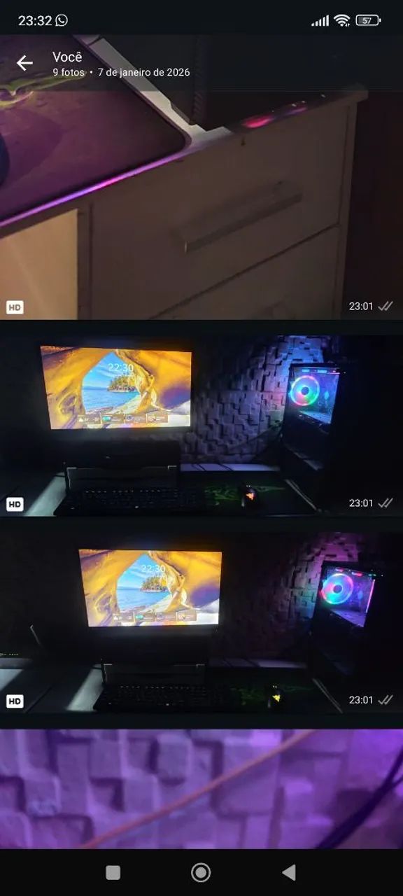 PC Gamer completo ( CPU + Monitor e periféricos ) - Foto 3