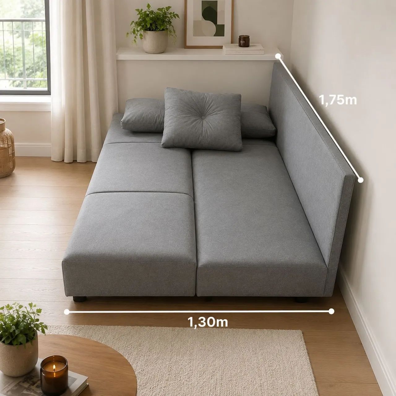 SOFÁ CAMA novos, preço da fábrica, imperdível!! - Foto 3