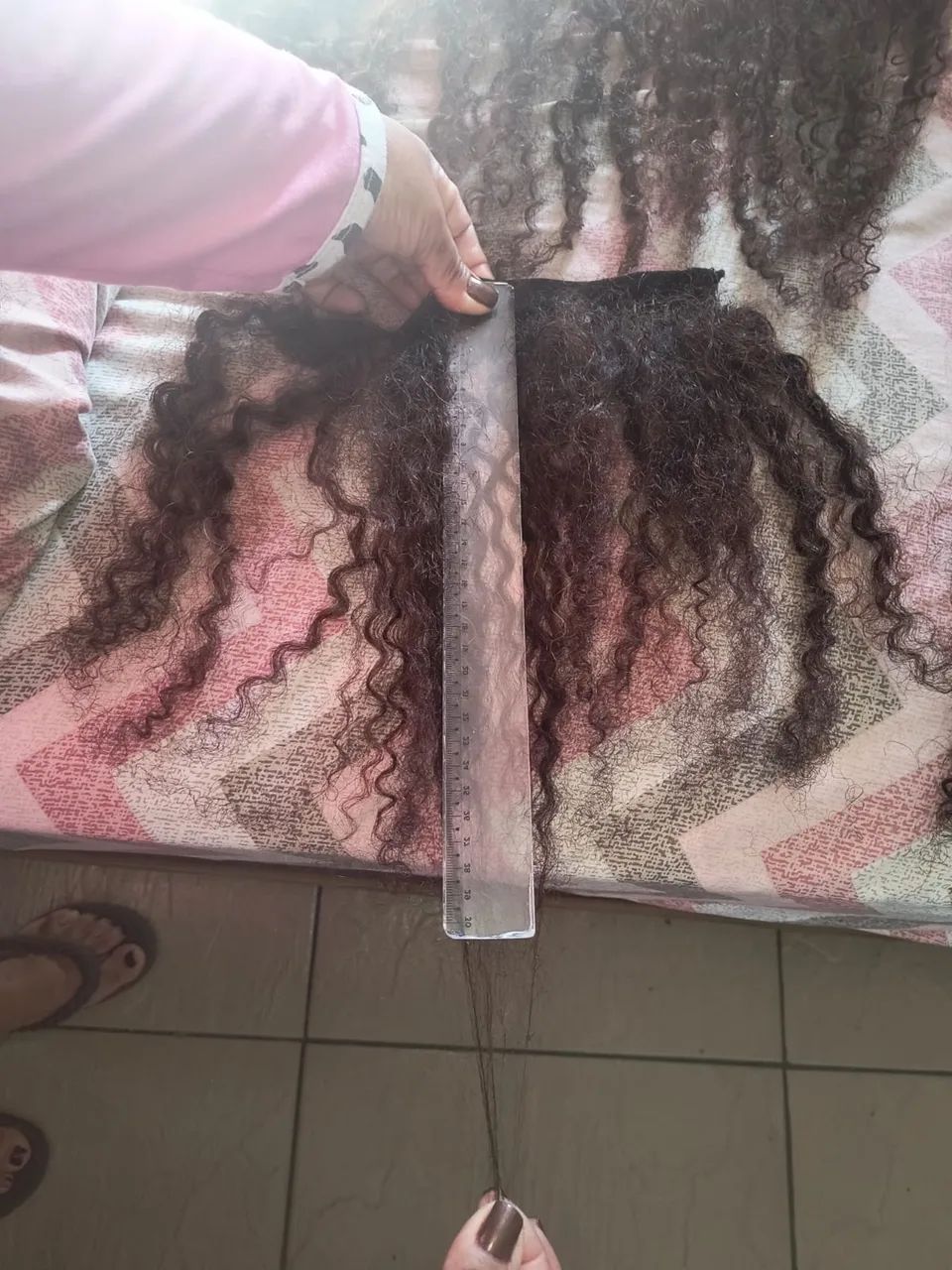 Cabelo humano cacho 1 bem fechado - Foto 2