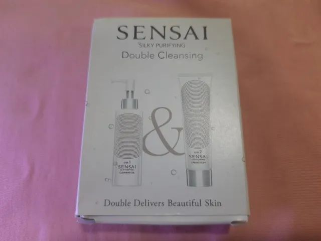 CENTURY The Cleansing & The Soap セット Kit Miniatura SENSAI Silky Purifying - Double Cleansing (Passo 1 e