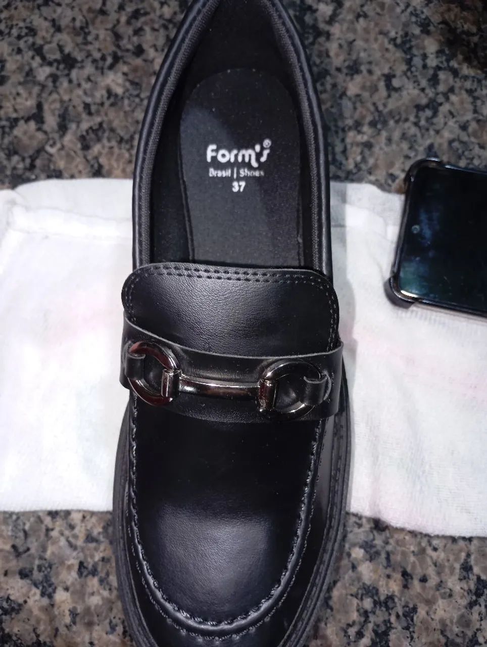 Mocassim tratorado preto - Foto 2