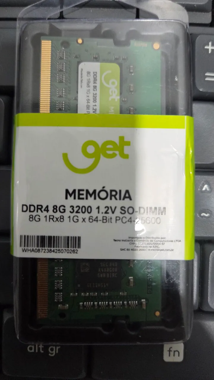 Kit 8GB (2x4GB) Memória Notebook DDR4 2666MHz SK Hynix - Testadas