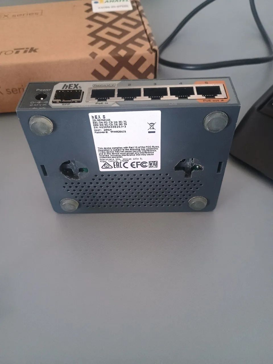 Mikrotik rb760igs - Foto 2