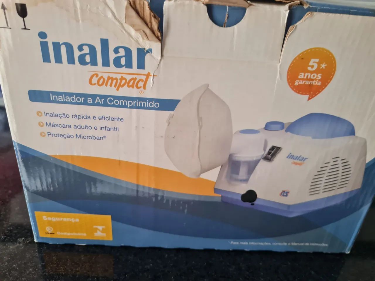Aparelho de inalar compacl  - Foto 2