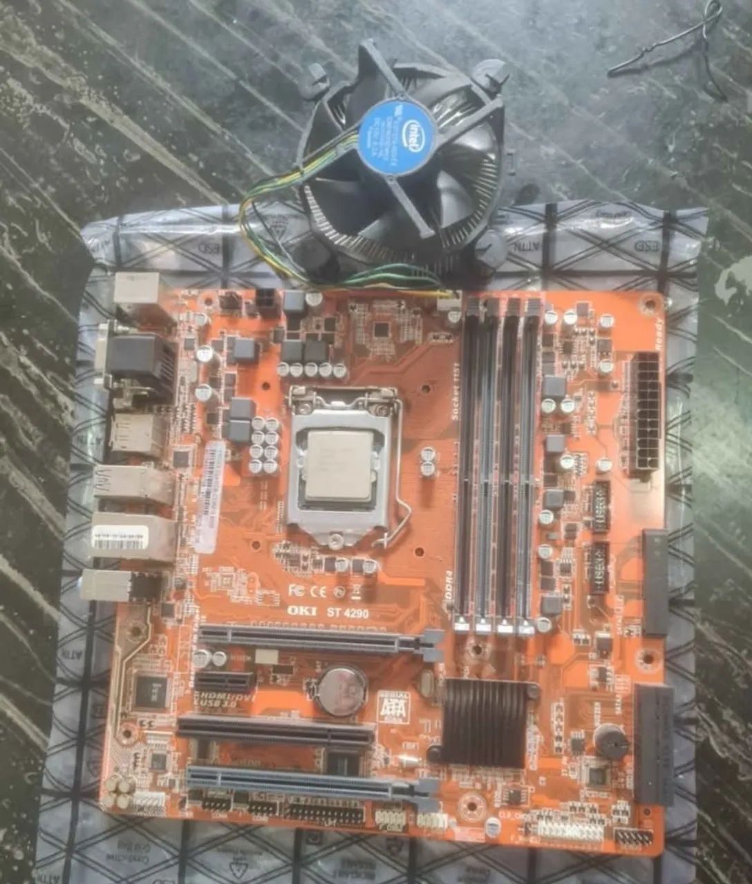 Kit processador I5 6500 + placa mãe oki st 4290 - Foto 2