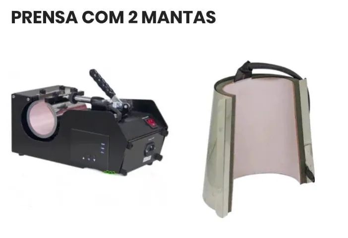 Máquina sublimação caneca e copos NOVA - Foto 3