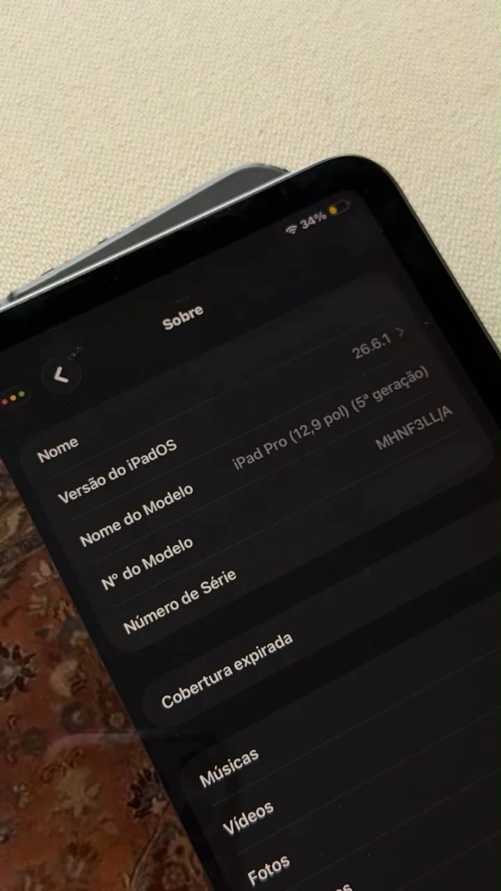 ipad pro m1 12.9 polegadas 128gb + magic keyboard - Foto 4