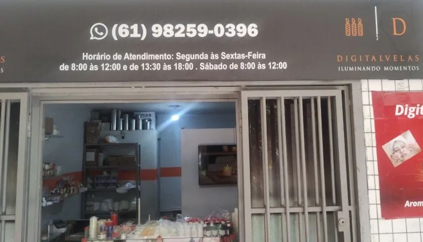 Loja de Velas Artesanais no Núcleo Bandeirante