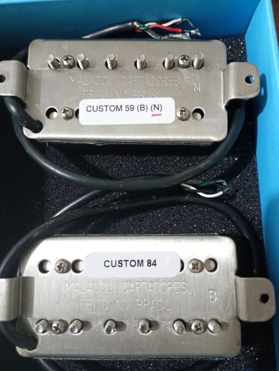 Kit de captadores Malagolli Custon 59 e Custon 84  - Foto 4