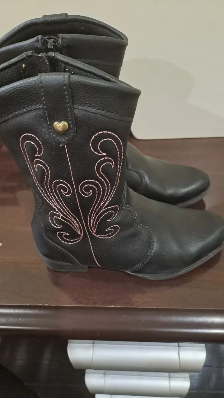 Bota de rodeio infantil - Foto 3
