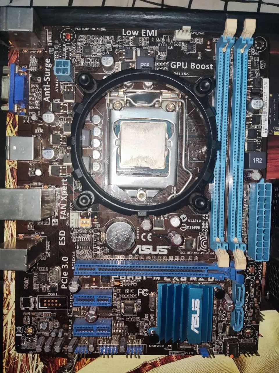 Kit i5 + 8gb ram + placa mãe e fonte 350w