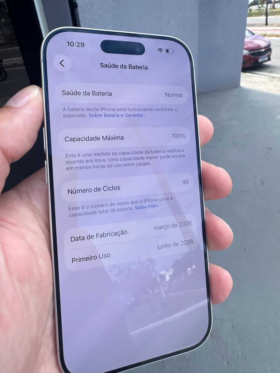 iPhone 17 256GB - BRANCO | BATERIA 100% - Foto 4