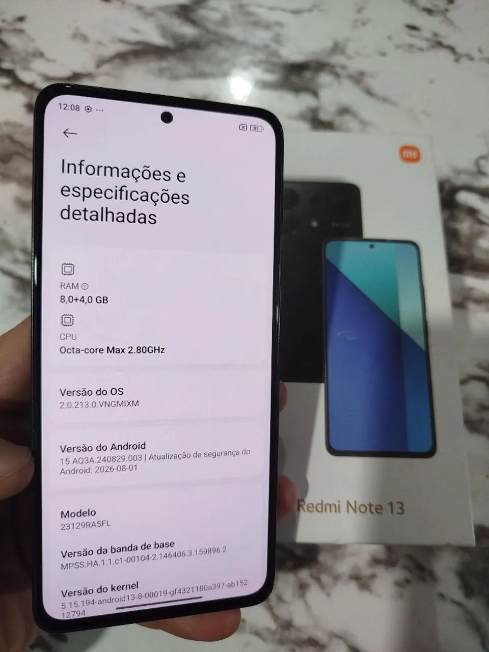 XIAOMI REDMI NOTE 13 256G - 8GB RAM - COMPLETO - Foto 3
