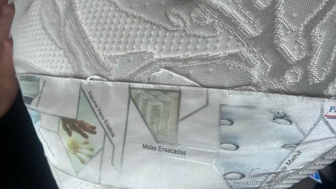 Cama box colchão  king size  - Foto 4