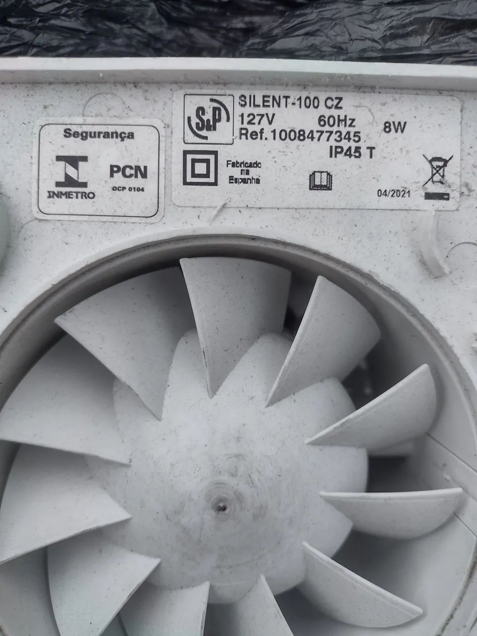 Exaustor de ventilador