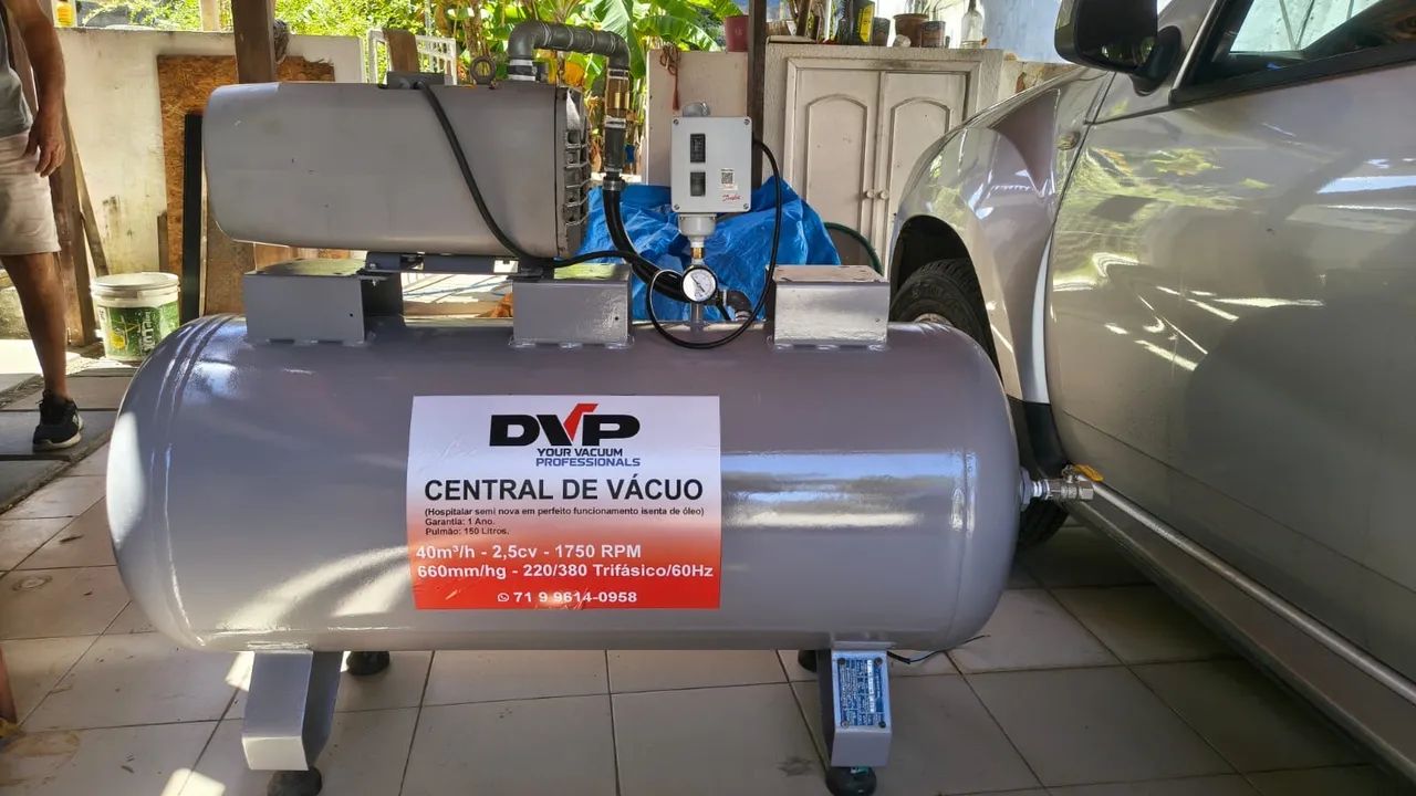 Central de Vácuo Medicinal 40m3/h - Foto 2