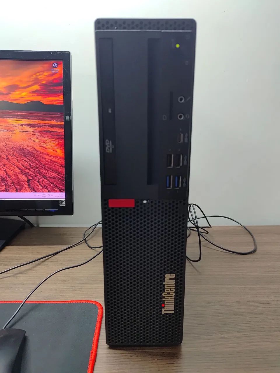 CPU Lenovo ThinkCentre core i3 9100 com 8gb de ram DDR4 + NVME 256gb ...
