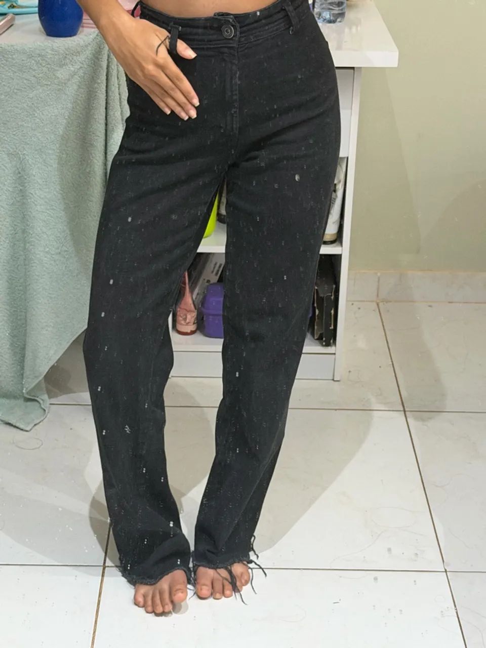 Calça cintura alta You Com