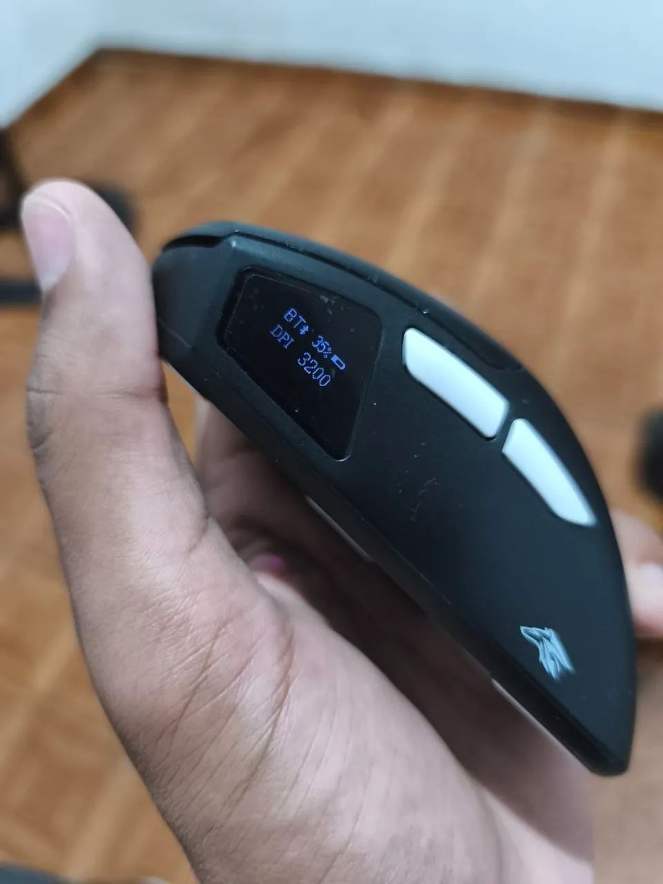  Mouse Gamer Fallen Lobo Wireless - Leve, Rápido e de Alta Performance! - Foto 5