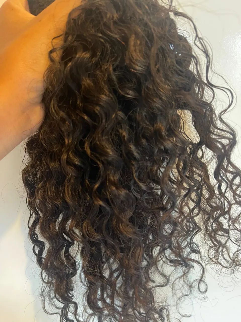 Cabelo humanos cacheado 