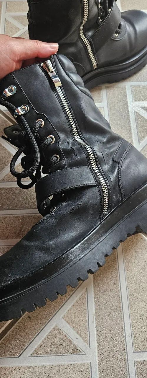 Bota feminina Versace 35 - Foto 5
