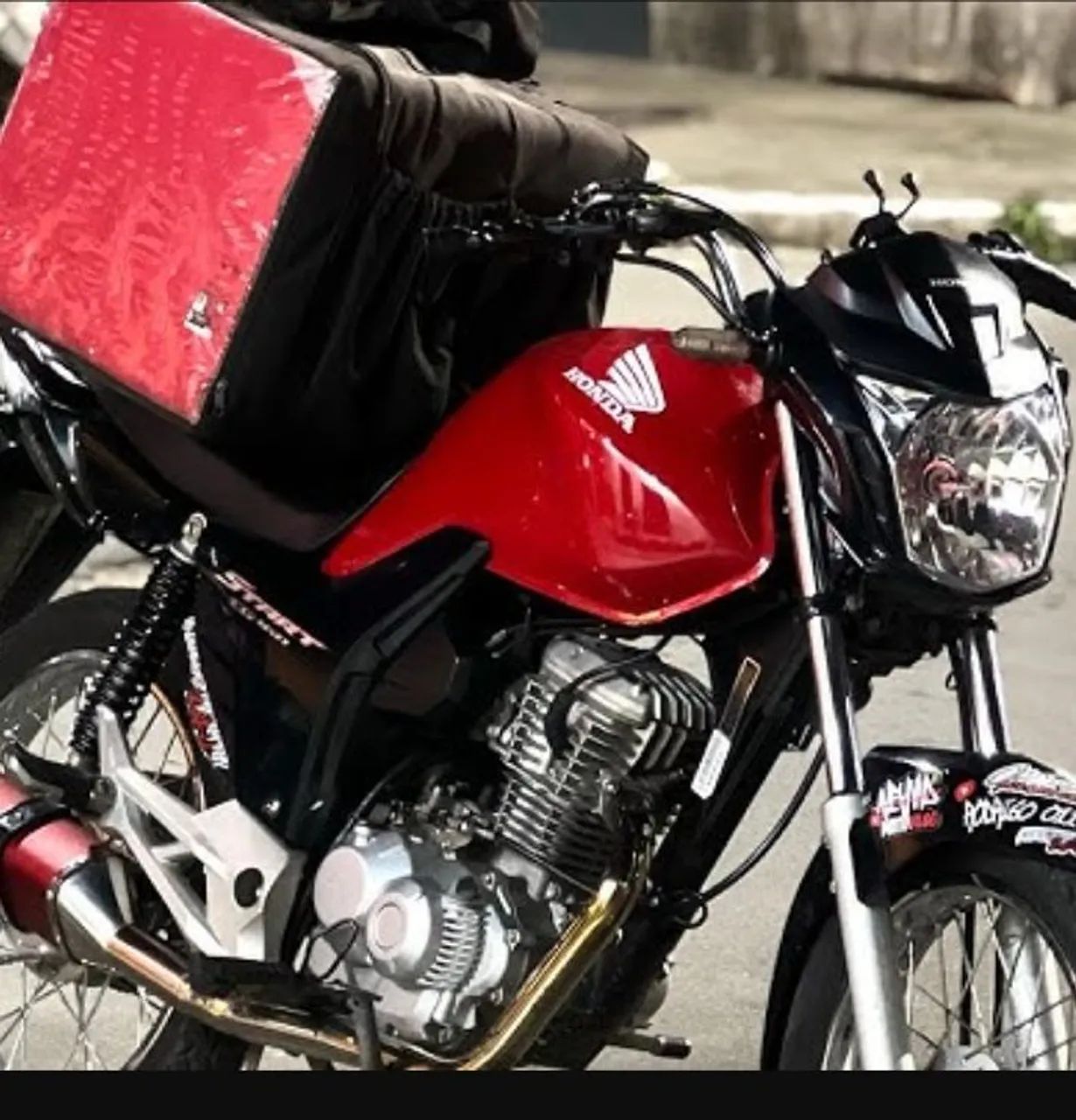 Motoqueiro disponível 