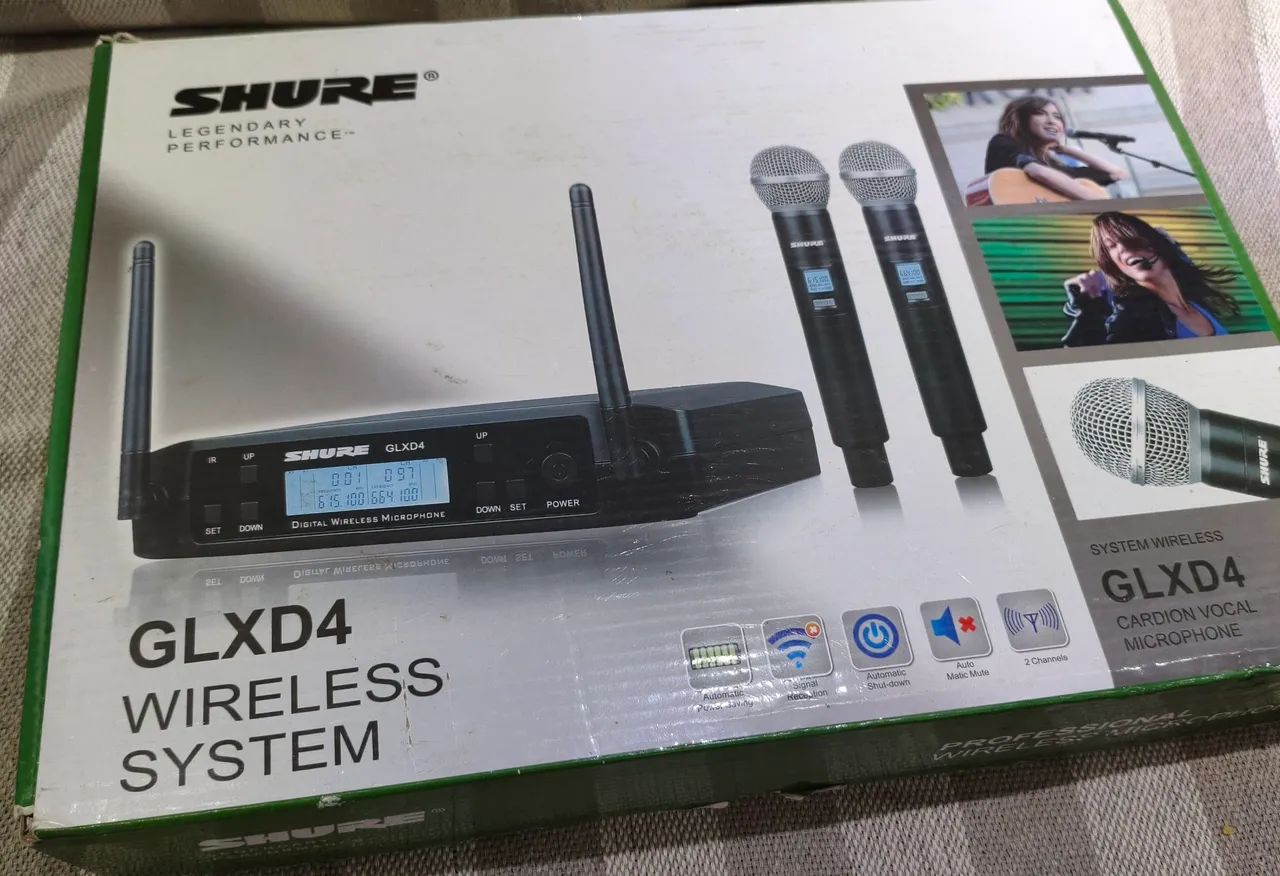 Microfone sem Fio Shure