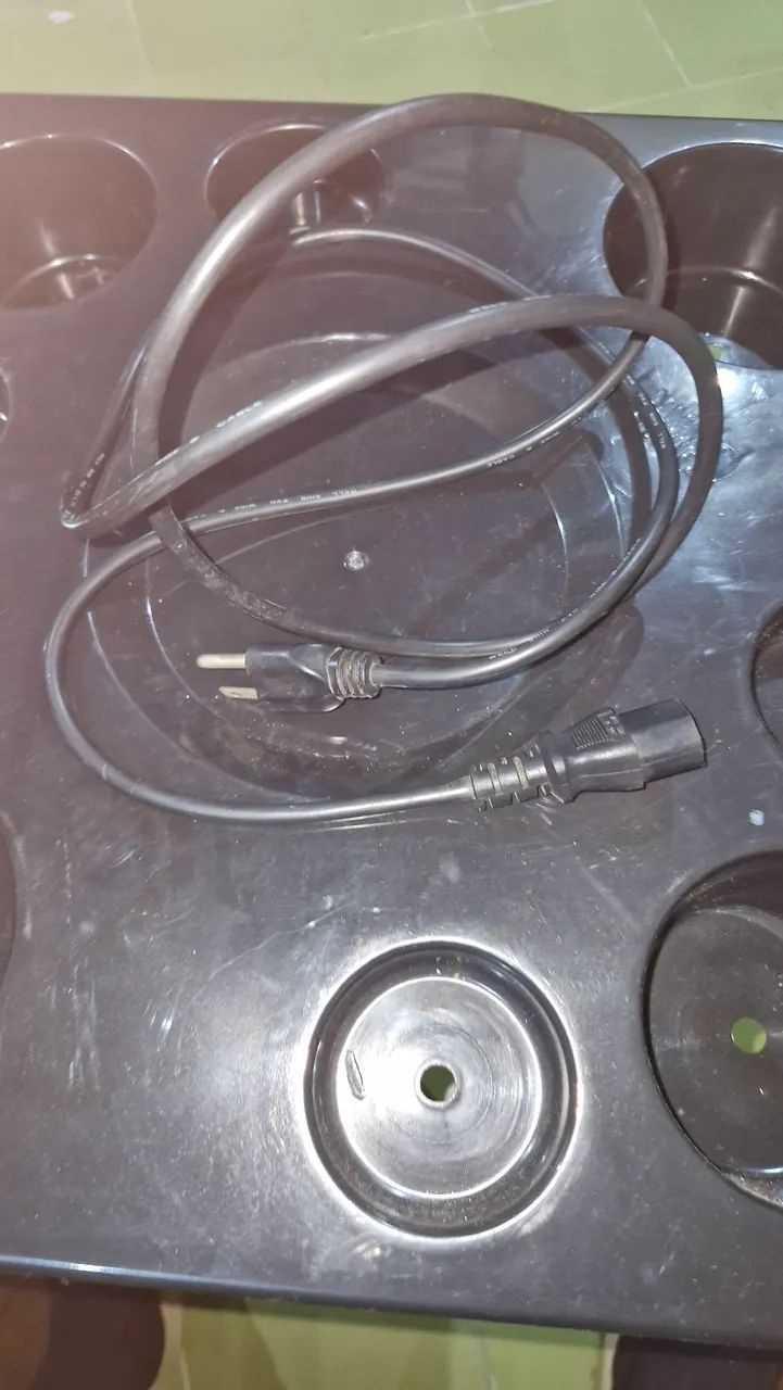 ?Cabo de Força para Computador, Monitor ou TV - Padrão 3 Pinos