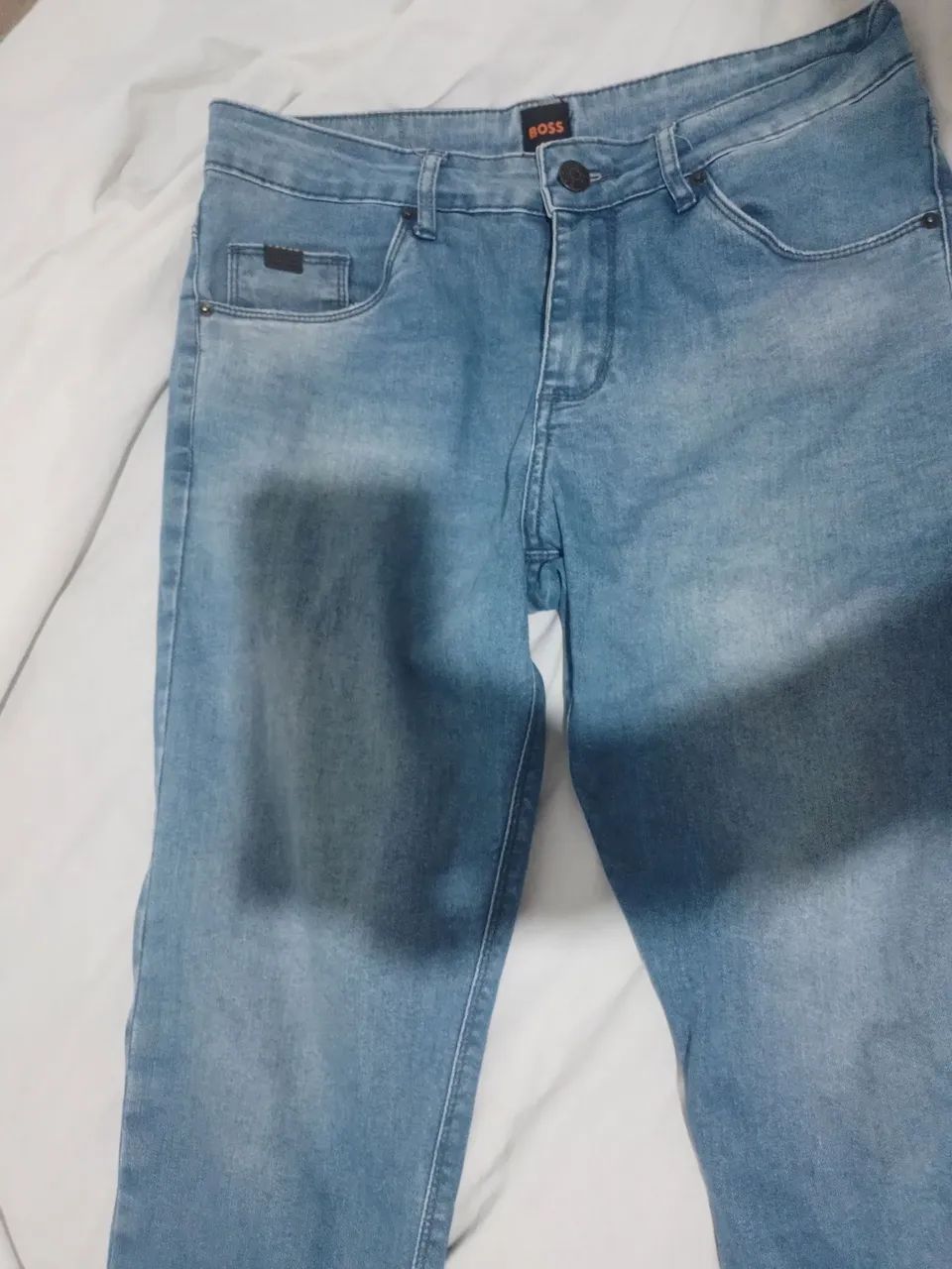 Calça Hugo Boss jeans clara  - Foto 2