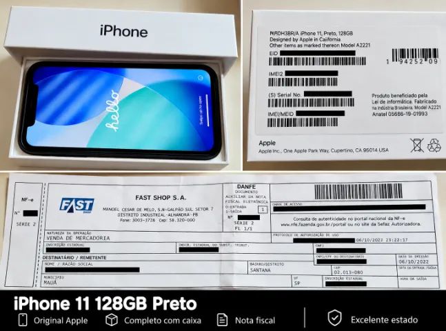 Iphone 11 126GB 