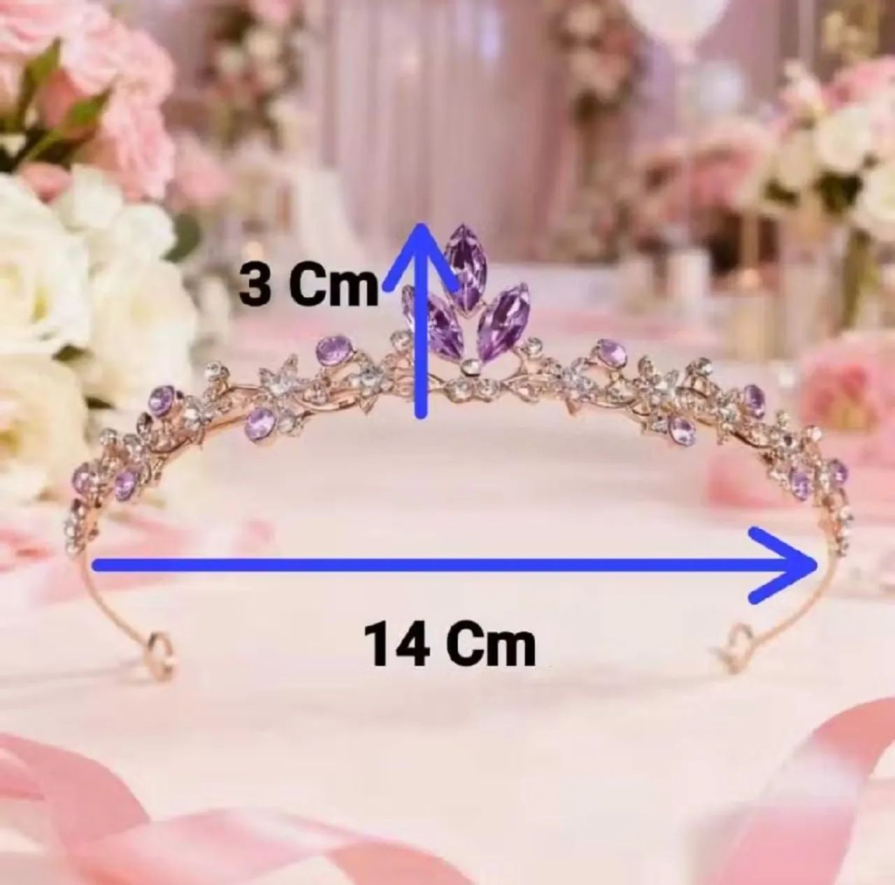 Tiara Coroa Debutantes e Dama de Honra  - Foto 2
