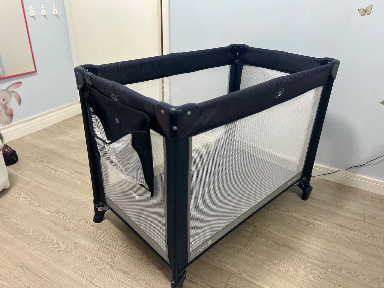 Berço portátil safety first com colchão ortobom 