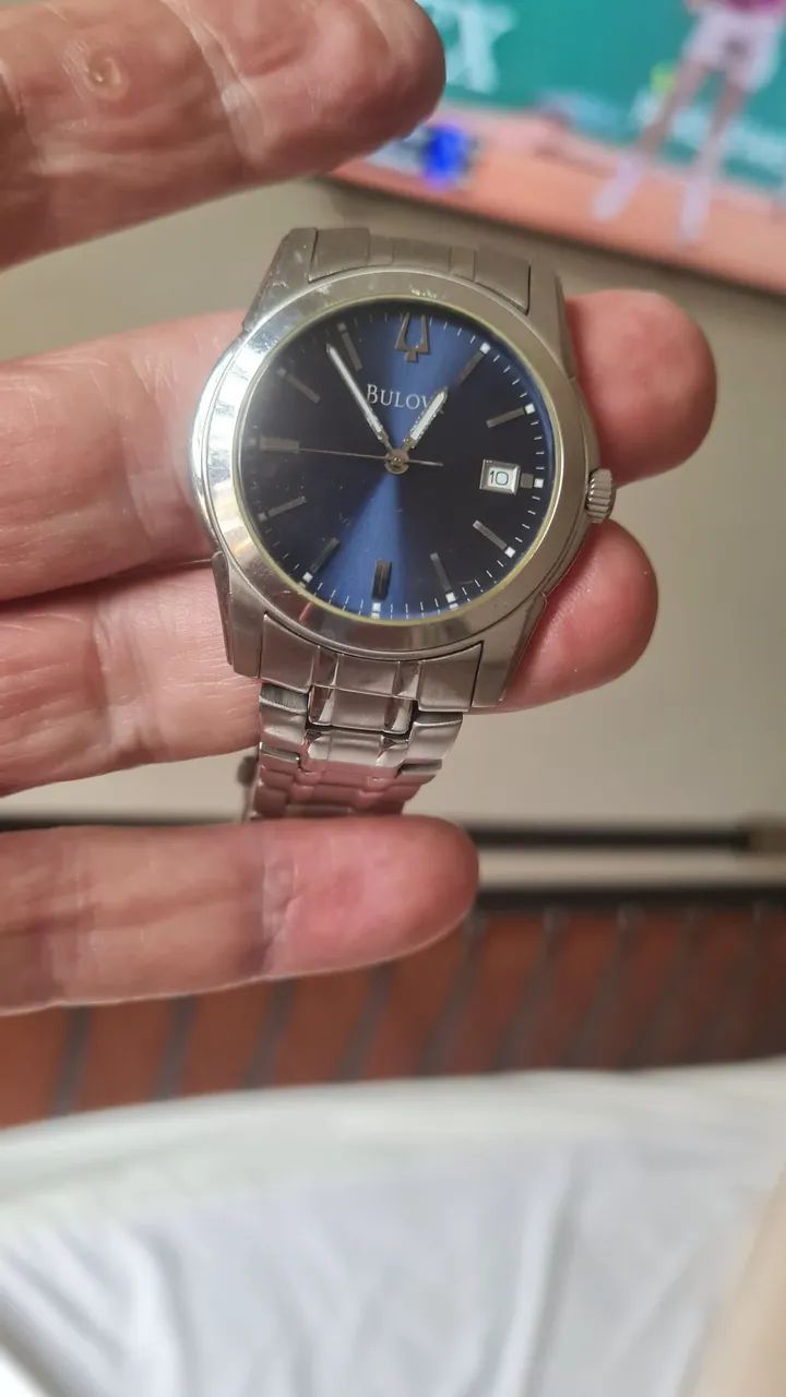 Relógio Bulova Quartz. Impecável  - Foto 2