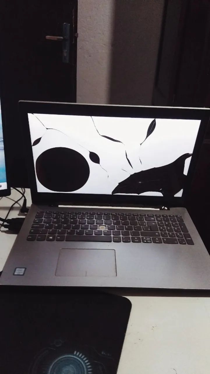 Notebook + monitor 