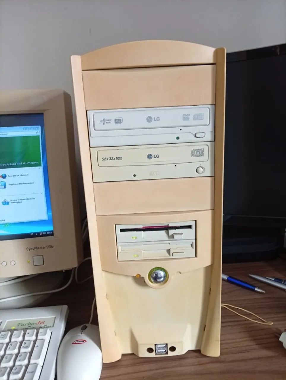 PC Retrô Intel Pentium 4 (2,8Ghs) Completo C/ Windows Vista e Jogos - Foto 4
